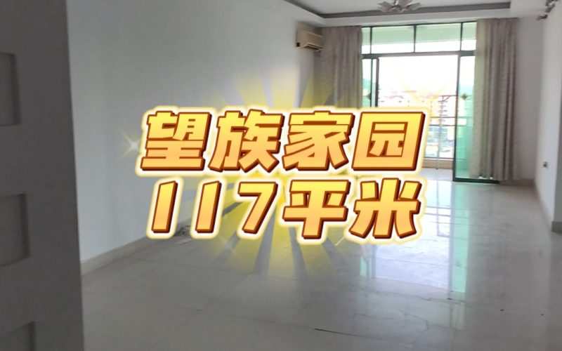 【样板】望族家园-117平米-3房-莞城